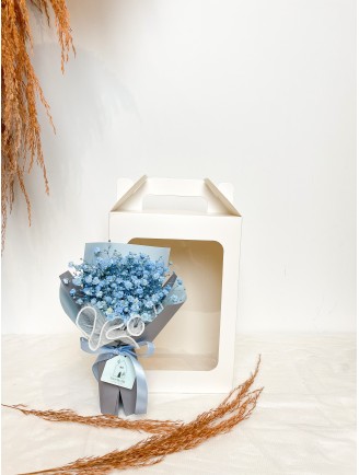 MINI BABY BREATHS - BABY BLUE 
