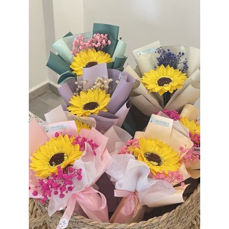 CHEERFUL SMILES ( Soap Flowers ) 