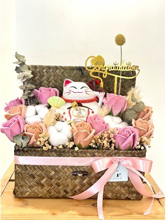ABUNDANT WEALTH Design 2 (Soap Flowers)
