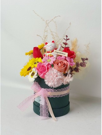 GROWING WEALTH 2 Mini Size Box (Soap Flowers)