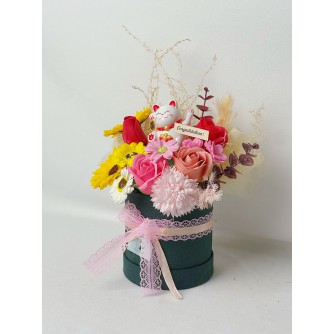 GROWING WEALTH 2 Mini Size Box (Soap Flowers)