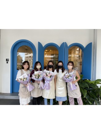 FRESH FLOWERS HAND BOUQUET WORKSHOP